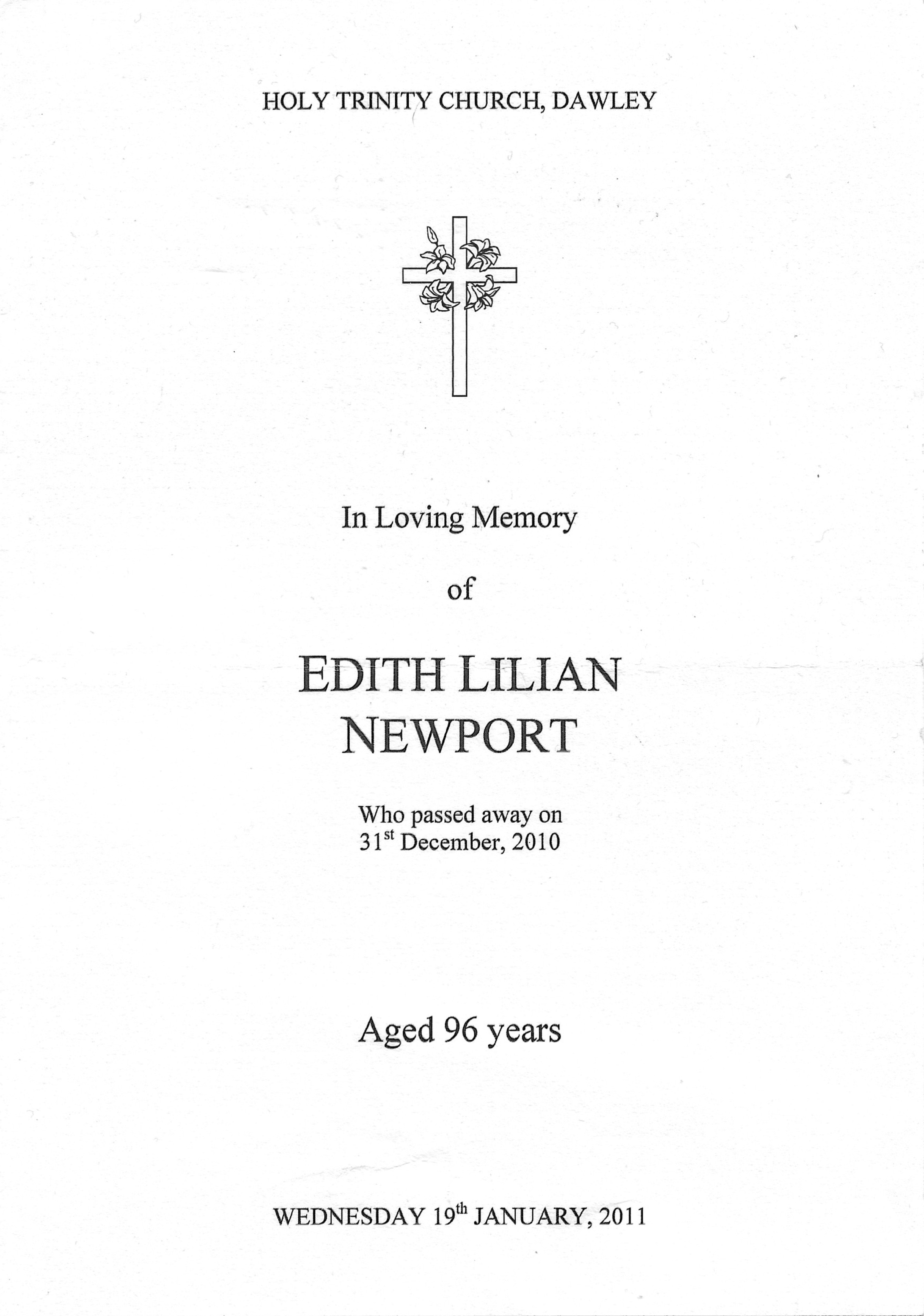 funeral book